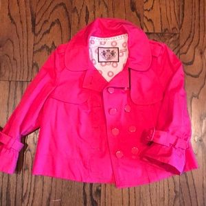Juicy Couture Pink Crop Jacket